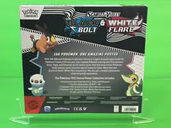 Pokemon Scarlet & Violet Black Bolt & White Flare Poster Collection New Sealed!! - Image 2