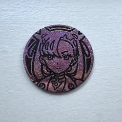 Pokemon TCG Marnie Coin Rival Battle Deck Marnie’s Morpeko Official Pokemon Coin - Image 1