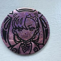 Pokemon TCG Marnie Coin Rival Battle Deck Marnie’s Morpeko Official Pokemon Coin - Image 2