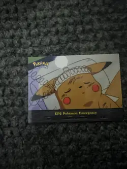 Pokemon Card - Pokemon Emergency EP2 - TV Animation - Topps Series 2 - Image 1