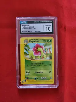 Pokemon: Meganium Expedition Rare #53/165 2002 - Vintage CGC 10 Gem Mint - Image 1
