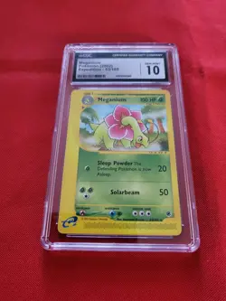 Pokemon: Meganium Expedition Rare #53/165 2002 - Vintage CGC 10 Gem Mint - Image 4