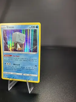 Eiscue 54/192 Rebel Clash Holo Rare 2020 Pokemon TCG Mint - Image 2