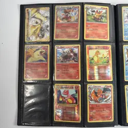 Huge Binder Collection Lot Pokemon Cards Mixed Charizard, Blastoise, Megas + Mor - Image 2