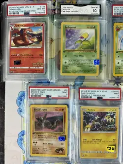 Graded Pokemon Slabs - PSA, CGC, GMA - Image 3