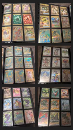 Pokemon Collection and Binder with NM Cards - V, V Star, IR's, Full Art, Graded - Image 2
