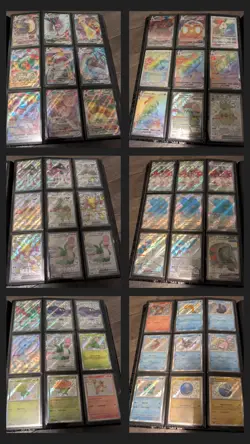 Pokemon Collection and Binder with NM Cards - V, V Star, IR's, Full Art, Graded - Image 4