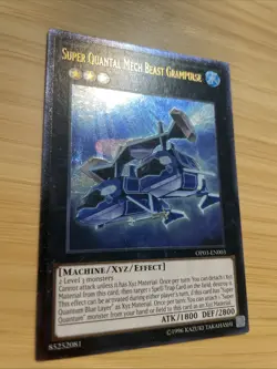 YUGIOH-1x- Super Quantal Mech Beast Grampulse - OP03-EN003 - Ultimate Rare NM - Image 2