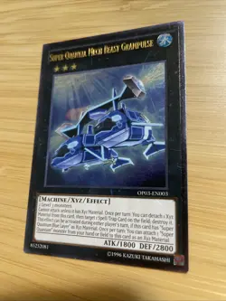 YUGIOH-1x- Super Quantal Mech Beast Grampulse - OP03-EN003 - Ultimate Rare NM - Image 3