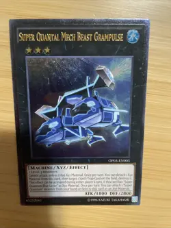 YUGIOH-1x- Super Quantal Mech Beast Grampulse - OP03-EN003 - Ultimate Rare NM - Image 5