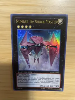 NUMBER 16: SHOCK MASTER ULTRA RARE MAGAZINE PROMO JUMP-EN060 YUGIOH! - Image 5