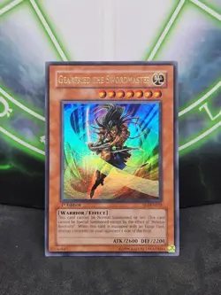 Yugioh Gearfried the Swordmaster FET-EN022 Ultra Rare 1st Edition NM - Image 1