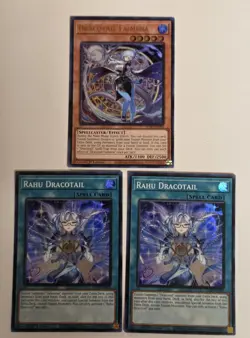 Dracotail Faimena JUSH-EN002 Ultra Rare Yugioh 1st Edition Mint +2 FREE Cards - Image 1