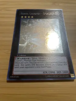 GHOST RARE Heroic Champion - Excalibur 1st Edition REDU-EN041 Yugioh - LP NM - Image 4