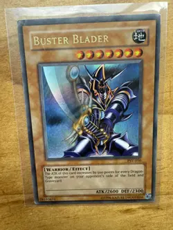 Buster Blader PSV-050-Ultra Rare - MP/LP Unlimited YuGiOh! TCG - Original Print - Image 1