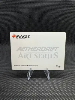 Rangers' Refueler Art Card (Gold-Stamped Signature) Art Series: Aetherdrift... - Image 2