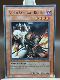 MP Armed Samurai FET-EN023 Yugioh 1st Edition - Image 1