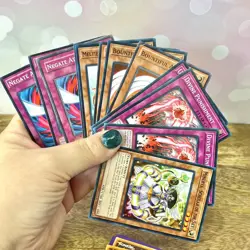 Yugioh YGO Yu-Gi-Oh! Trading Card Game Bulk Lot of ~28 HOLO, Rare, Promo TCG - Image 1