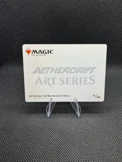 Far Fortune, End Boss Art Card (11/54) Art Series: Aetherdrift Regular - Image 2