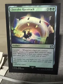 Chocobo Racetrack #179 Final Fantasy Fin Magic: The Gathering Card - Image 1