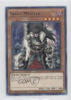 Skull Meister 1st Ed. YuGiOh Ancient Guardians #ANGU-EN043 0b3 - Image 1