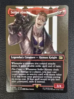 Seifer Almasy (Borderless) - FINAL FANTASY (FIN) Regular MTG Magic Card - Image 1