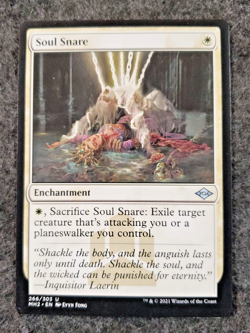 Soul Snare Magic the Gathering Modern Horizons 2 NM MTG .............(DS3D1K6) - Image 1