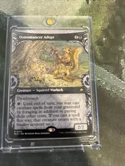 MTG Osteomancer Adept (Showcase) - Bloomburrow (BLB) #312 Magic the Gathering - Image 4