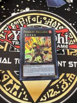 Yugioh Number 61: Volcasaurus - Image 1
