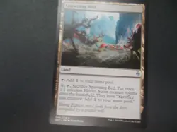 Spawning Bed x1 MTG Battle for Zendikar Colorless Uncommon Land NM - Image 1