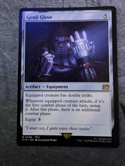 Genji Glove Final Fantasy Regular 258 MTG - Image 1