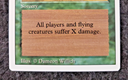 Hurricane -Magic the Gathering Revised - Never played - MTG Mint .....(DS3D1K6) - Image 5