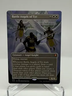 Battle Angels of Tyr (Borderless) - Near Mint MTG - Image 1