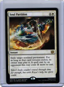 MTG Magic the Gathering Soul Partition (26/416) The Brothers' War LP - Image 1