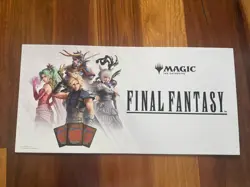 Final Fantasy MTG Promotional Banner Poster 60x30cm Rare 🔥 - Image 1