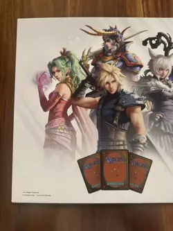 Final Fantasy MTG Promotional Banner Poster 60x30cm Rare 🔥 - Image 2