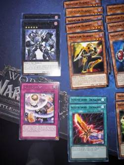 Lot of Yugioh Cards, Lightly Played, All Different Rarity Types - Image 1