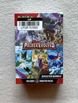 Pokemon Scarlet & Violet Paldea Evolved Booster Bundle SEALED 6 booster packs - Image 2