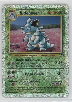 Nidoqueen Reverse Foil Pokemon Legendary Collection #32 2002 - Image 1