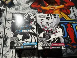 Pokemon TCG Black Bolt and White Flare Booster Bundle Set - Image 1