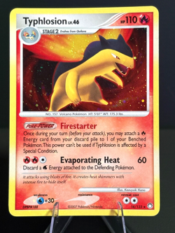 Typhlosion 16/123: Mysterious Treasures - Holo - LP - 2007 Pokemon TCG - Image 1