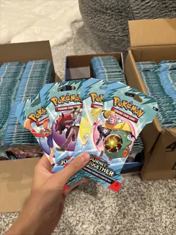 10x Pokemon TCG Journey Together Sleeved Boosters Factory Sealed Fast Shipping - Image 1