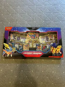 Legendary Warriors Premium Collection + 14 Booster Packs + Promos Pokemon TCG - Image 2