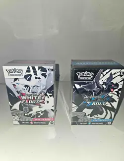 Pokemon Black Bolt and White Flare Booster Bundle Set of 2 - Image 1