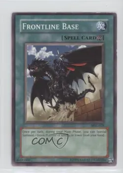 Frontline Base Unlimited YuGiOh Magician's Force #MFC-028 2003 READ - Image 1