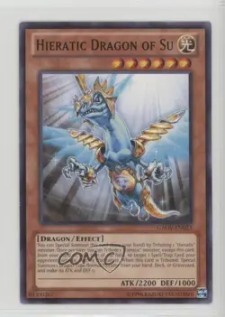 Hieratic Dragon of Su Unlimited YuGiOh Galactic Overlord #GAOV-EN023 - Image 1