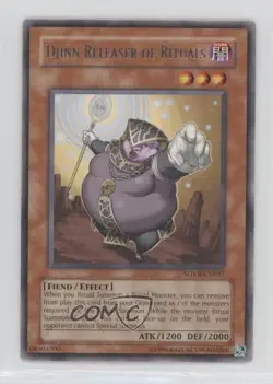 R - Djinn Releaser of Rituals Unlimited YuGiOh Stardust Overdrive #SOVR-EN037 - Image 1