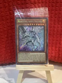 Yugioh Blue-Eyes Abyss Dragon LDS2-EN015 SEALED NM SECRET RARE - Image 4