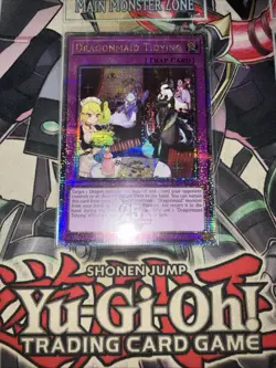 Dragonmaid Tidying Quarter Century Secret Rare RA04-EN102 Yugioh Alt Art - Image 2