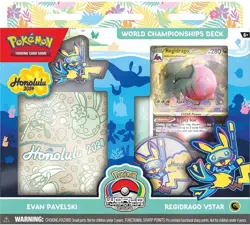 Limited Edition 2024 TCG World Championships Deck with Playmat & Code Card - Image 3